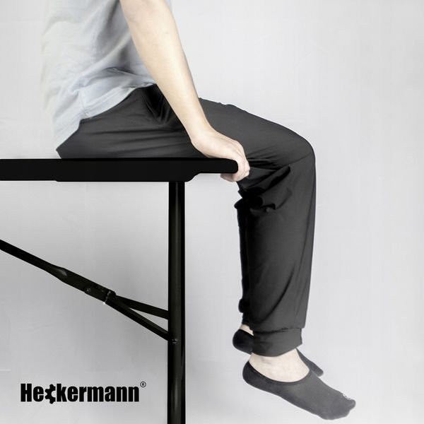 Стіл складаний переносний Heckermann 180х74х74 Black (XJM-Z180) 33873 фото