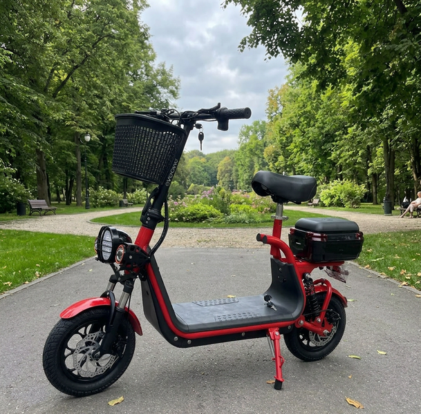 2026 рік! Електросамокат ECOBIKE Zen U12 13Ah ЧЕРВОНИЙ 2026 876567-8765678 фото