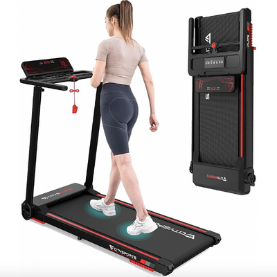 Складна бігова доріжка електрична Citysports, Bluetooth, до 12 км/год Citysports09 фото