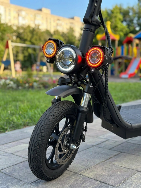 2026 рік! Електросамокат ECOBIKE Zen U12 чорний 2026 РОКУ 8876567-8765678 фото