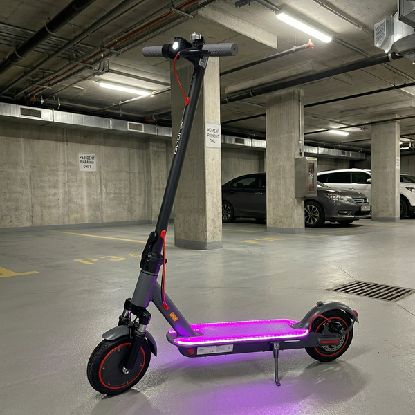 НОВИНКА!Электросамокат Kugoo RGB M365 PRO MAX 13Ah 600Вт  с передним амортизатором черный RGB123 фото