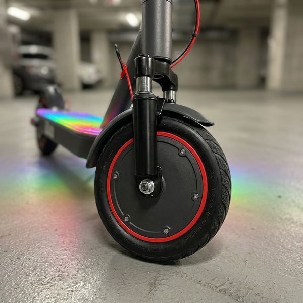 НОВИНКА!Электросамокат Kugoo RGB M365 PRO MAX 13Ah 600Вт  с передним амортизатором черный RGB123 фото