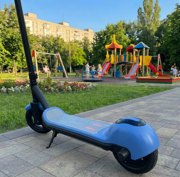 2026!НОВАЯ ПАРТИЯ!Детский электросамокат GIANT KIDS ES1 Синий  008388 фото