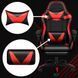 Кресло геймерское PLAYER с подставкой для ног Red/Black (100001) 32805 фото 6