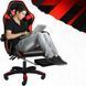 Кресло геймерское PLAYER с подставкой для ног Red/Black (100001) 32805 фото 8