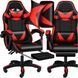 Кресло геймерское PLAYER с подставкой для ног Red/Black (100001) 32805 фото 1