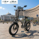 Електровелосипед MINAKO F10 PRO 2026 1200W 48V 21Ah &ndash; складаний фетбайк 20x4", PAS система, Сірий PRO5 фото 7