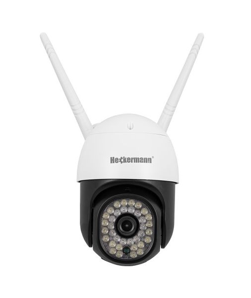 Вулична поворотна IP-камера відеоспостереження Wi-Fi Heckermann C19 + карта 16 ГБ 24650 фото