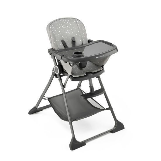 Стульчик для кормления KiderKraft FOLDEE Grey 30855 фото
