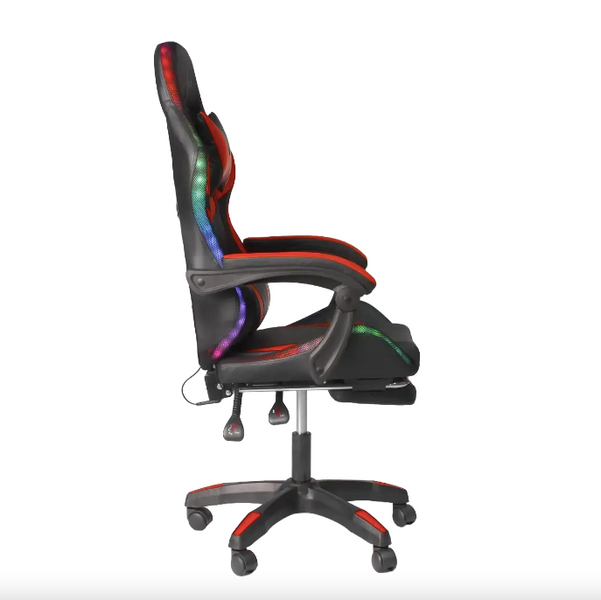 Геймерское кресло Hanert G-Force RED + RGB  и подставкой для ног GRGB1 фото