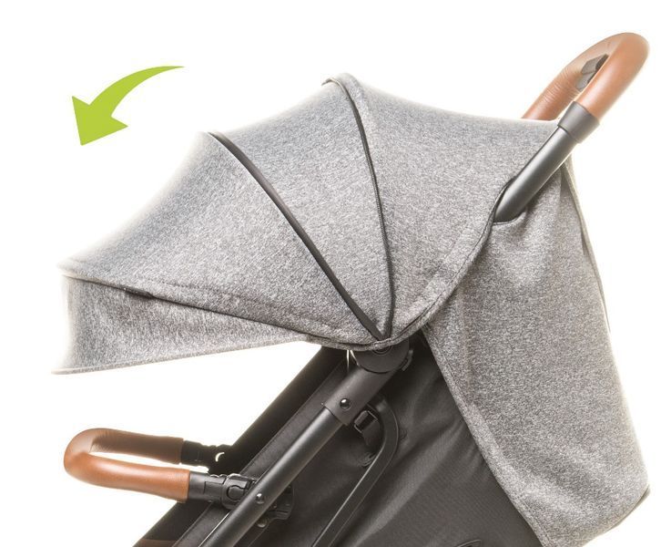 Прогулянкова коляска 4Baby TWIZZY XXII Dark Grey 24403 фото