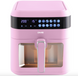 Аерофритюрниця мультипіч DMS HFG-7R XXL Pink 1800 Вт 678934556-8765637 фото 1