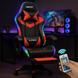 Геймерское кресло Hanert G-Force RED + RGB  и подставкой для ног GRGB1 фото 3