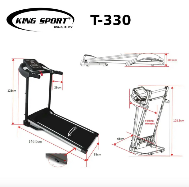 Бігова доріжка USA T-330 King Sport  T-330 фото