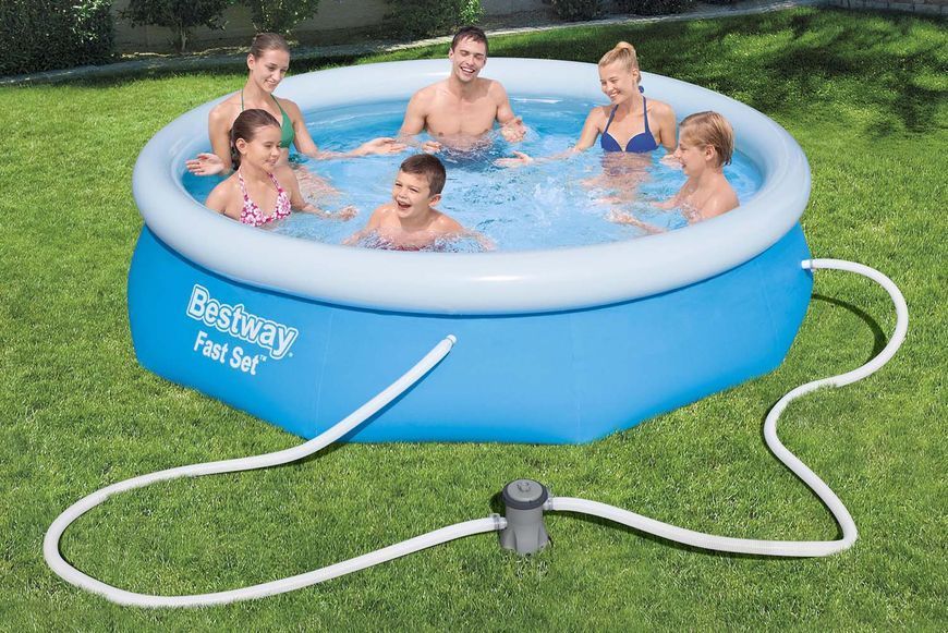 Надувной бассейн Bestway 57270, 305 х 76 см с фильтрующим насосом 25692 фото