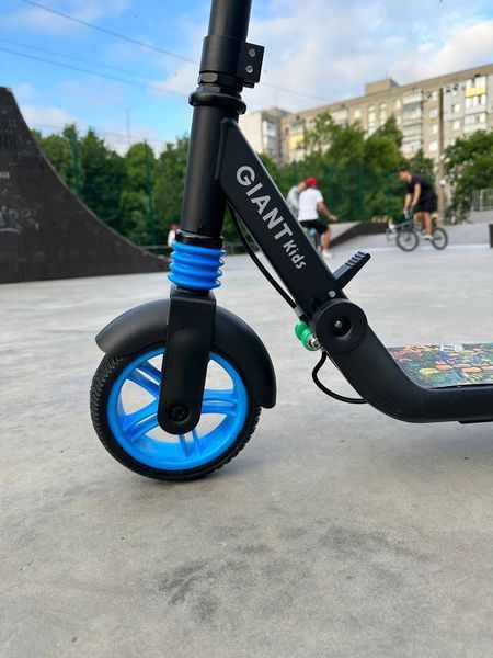 Детский электросамокат GIANT Kids E10 Pro+ Bluetooth колонка (музыка) Черный  7888778-08888888OR фото