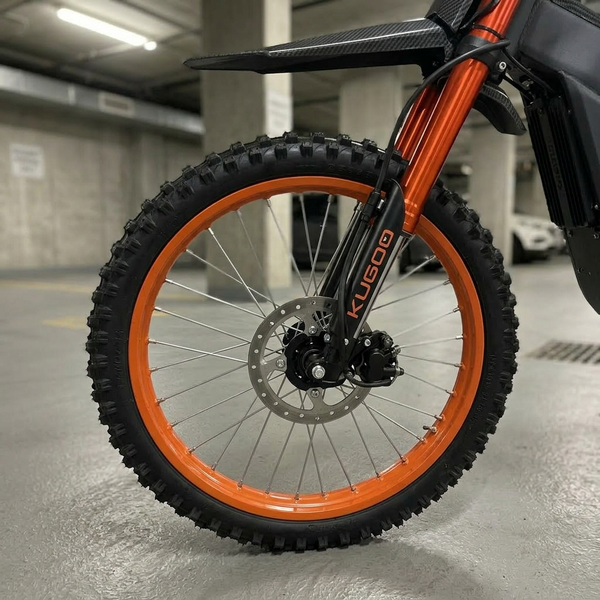 KUGOO Wish 01 ULTRA Orange 2026 &mdash; Електробайк нового покоління 2900W / 35Ah з NFC та м'якою підвіскою 1ULTRA фото