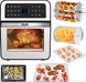 Багатофункціональна піч гриль Air Fryer DMS HF-12S-XXXL 1800 Вт 09876545678-8765456789 фото 2