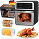 Багатофункціональна піч гриль Air Fryer DMS HF-12S-XXXL 1800 Вт 09876545678-8765456789 фото 3