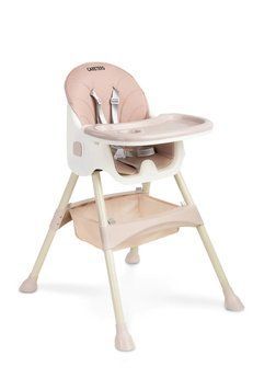 Стільчик для годування 2в1 Caretero Bill Pink 14066 фото
