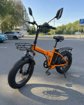 EVOBIKE Storm V8S 1000W 48V 18Ah &mdash; складаний електровелосипед Fat Bike 20&times;4&rdquo; Помаранчевий V8S1 фото