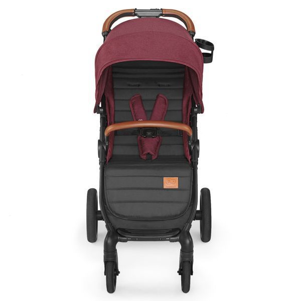 Прогулянкова коляска KiderKraft GRANDE LX Burgundy 10080 фото