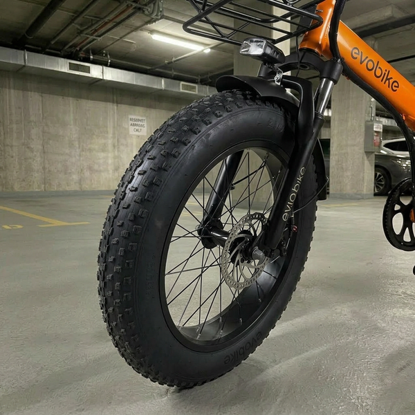 EVOBIKE Storm V8S 1000W 48V 18Ah &mdash; складаний електровелосипед Fat Bike 20&times;4&rdquo; Помаранчевий V8S1 фото