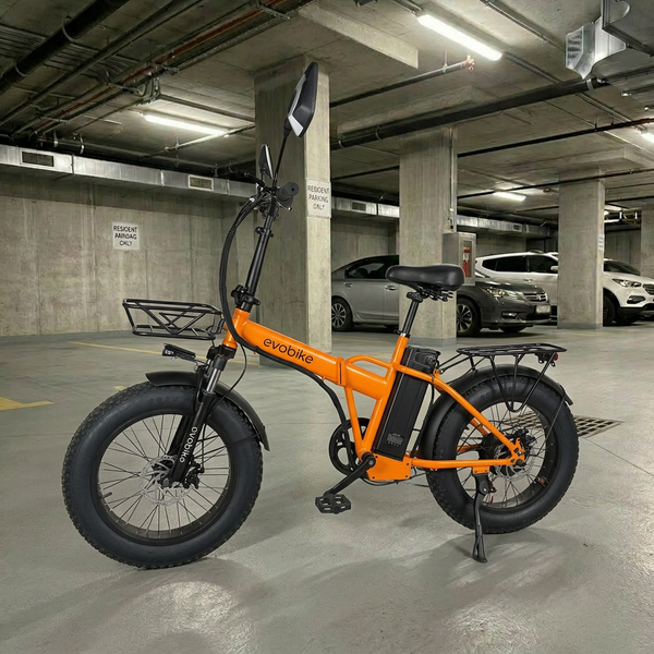 EVOBIKE Storm V8S 1000W 48V 18Ah &mdash; складаний електровелосипед Fat Bike 20&times;4&rdquo; Помаранчевий V8S1 фото