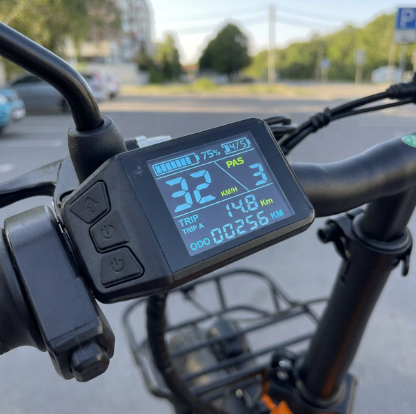 EVOBIKE Storm V8S 1000W 48V 18Ah &mdash; складаний електровелосипед Fat Bike 20&times;4&rdquo; Помаранчевий V8S1 фото