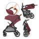 Прогулянкова коляска KiderKraft GRANDE LX Burgundy 10080 фото 9