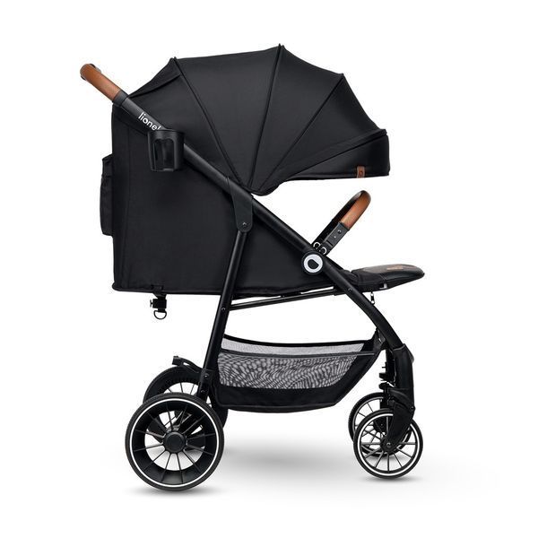 Прогулянкова коляска Lionelo Alexia BLACK ONYX 9134 фото