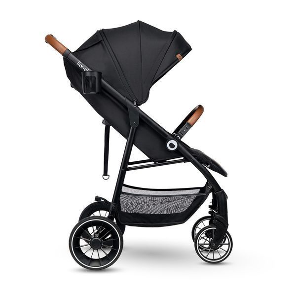 Прогулянкова коляска Lionelo Alexia BLACK ONYX 9134 фото