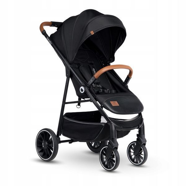 Прогулянкова коляска Lionelo Alexia BLACK ONYX 9134 фото