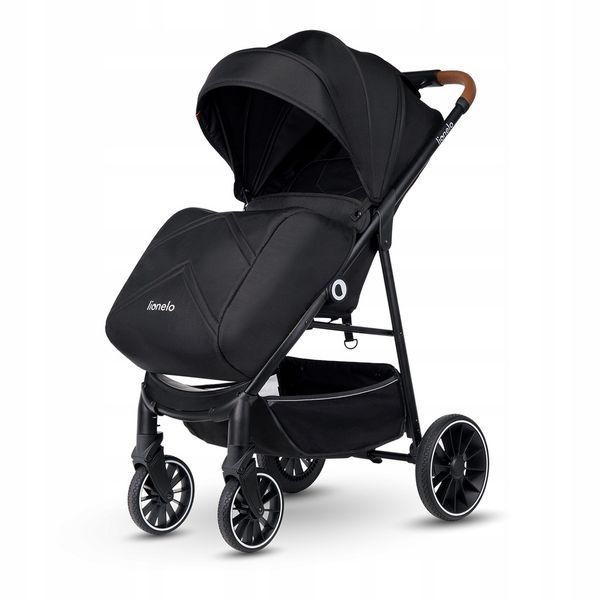 Прогулянкова коляска Lionelo Alexia BLACK ONYX 9134 фото