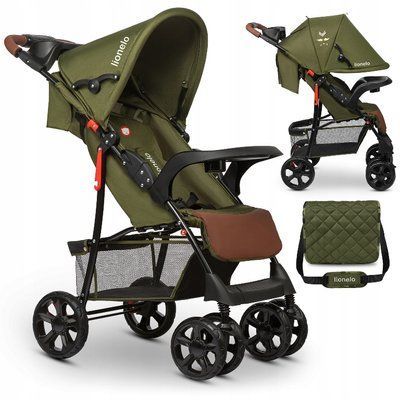 Прогулянкова коляска Lionelo Emma Plus Forest Green 8578 фото