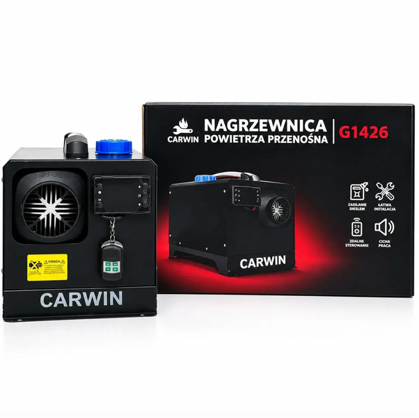 Автономний дизельний обігрівач CARWIN 12 кВт 12/24/220 В з пультом ДК для авто та приміщень CARWIN4 фото