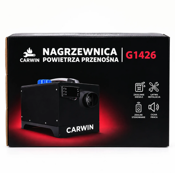 Автономний дизельний обігрівач CARWIN 12 кВт 12/24/220 В з пультом ДК для авто та приміщень CARWIN4 фото