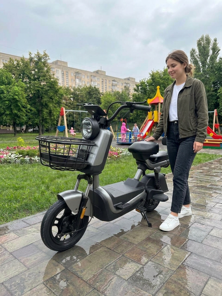 Електровелосипед EVOBIKE NOVA ATLAS 600W 48V 20Ah &mdash; до 45 км/год | Новинка 2026 Сірий NOVA2 фото