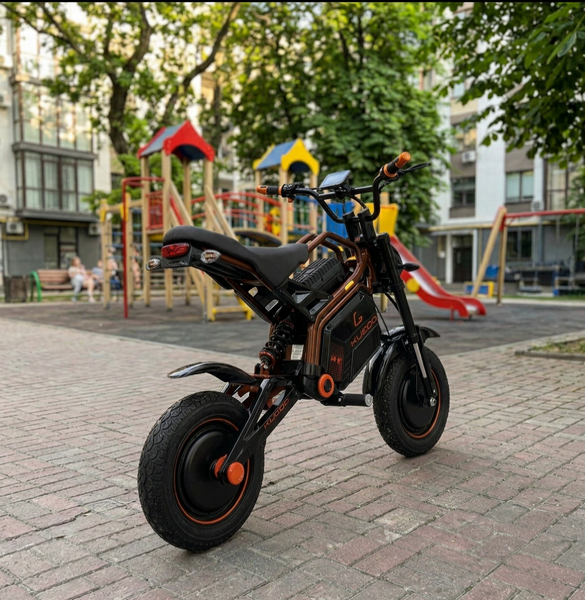 Електровелосипед KUGOO R2 Dual Motor 3600W 60V 31.2Ah Orange (Повний привід) R2 фото