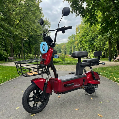 Електровелосипед EVOBIKE NOVA S 500W 48V 12Ah &mdash; до 45 км/год | Новинка 2026 Червоний NOVAS12 фото