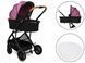 Универсальная коляска 2в1 Lionelo RIYA Pink Violet 8016 фото 4