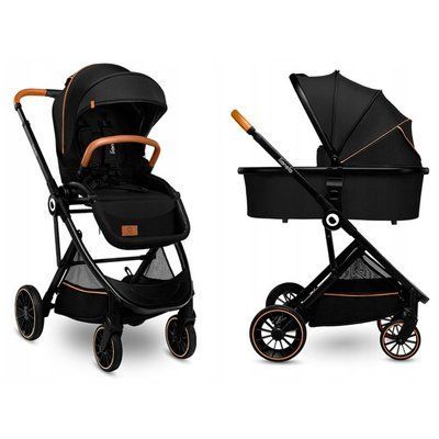 Універсальна коляска 2в1 Lionelo RIYA Back Onyx 7968 фото