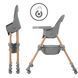 Стільчик для годування Kidwell KARIMI Grey 23868 фото 9