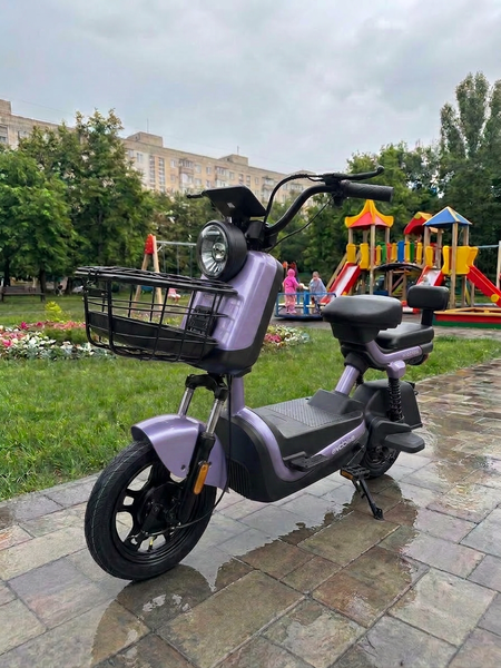 Електровелосипед EVOBIKE NOVA ATLAS 600W 48V 20Ah &mdash; до 45 км/год | Новинка 2026 Фіолетовий NOVA22 фото