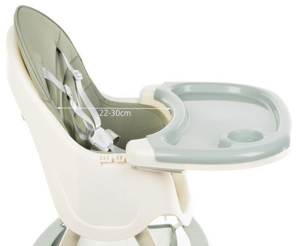 Стілець для годування 3в1 Kruzzel 12059 Lite Green 11192 фото