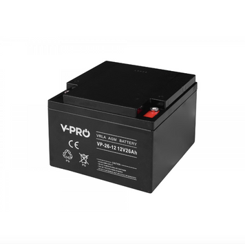 Акумуляторна батарея Volt Polska AGM VPRO 12V 26Ah VRLA 7474747-474474774 фото