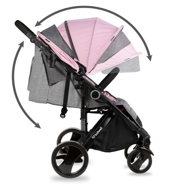 Прогулянкова коляска Kidwell CARELL Pink 18316 фото