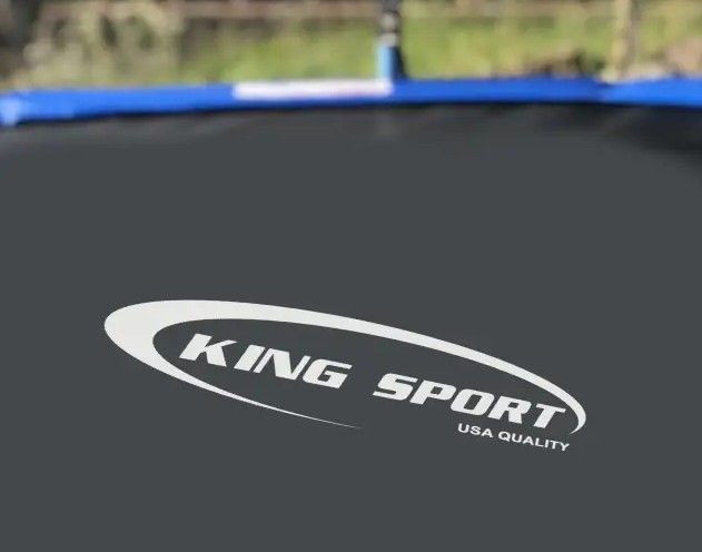 Батут 252 см King Sport с сеткой и лестницой! bt-252 фото