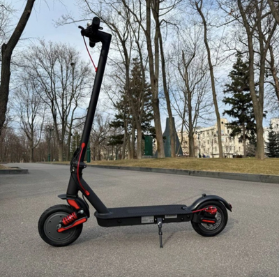 NEW NEW NEW Електросамокат GIANT U9 Ultra S 10 дюймів 13АH 600W Black | подвійна амортизація 585858-58 фото