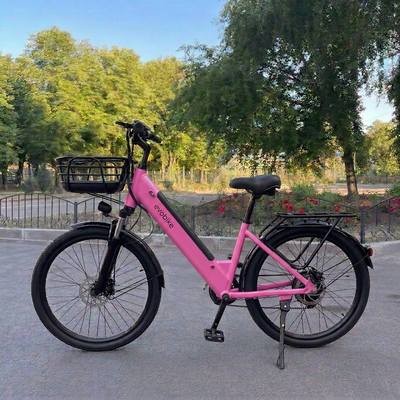 EVOBIKE Vivo N1 2026 рожевий &mdash; електровелосипед 600W 48V 13Ah 26" Vivo-N1 фото